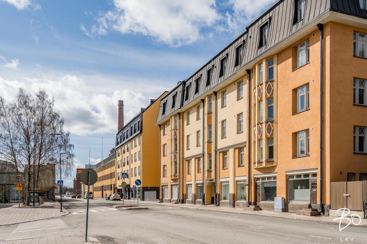 Riverside Lux With 2 Bedrooms, Car Park Garage And Sauna Turku Dış mekan fotoğraf