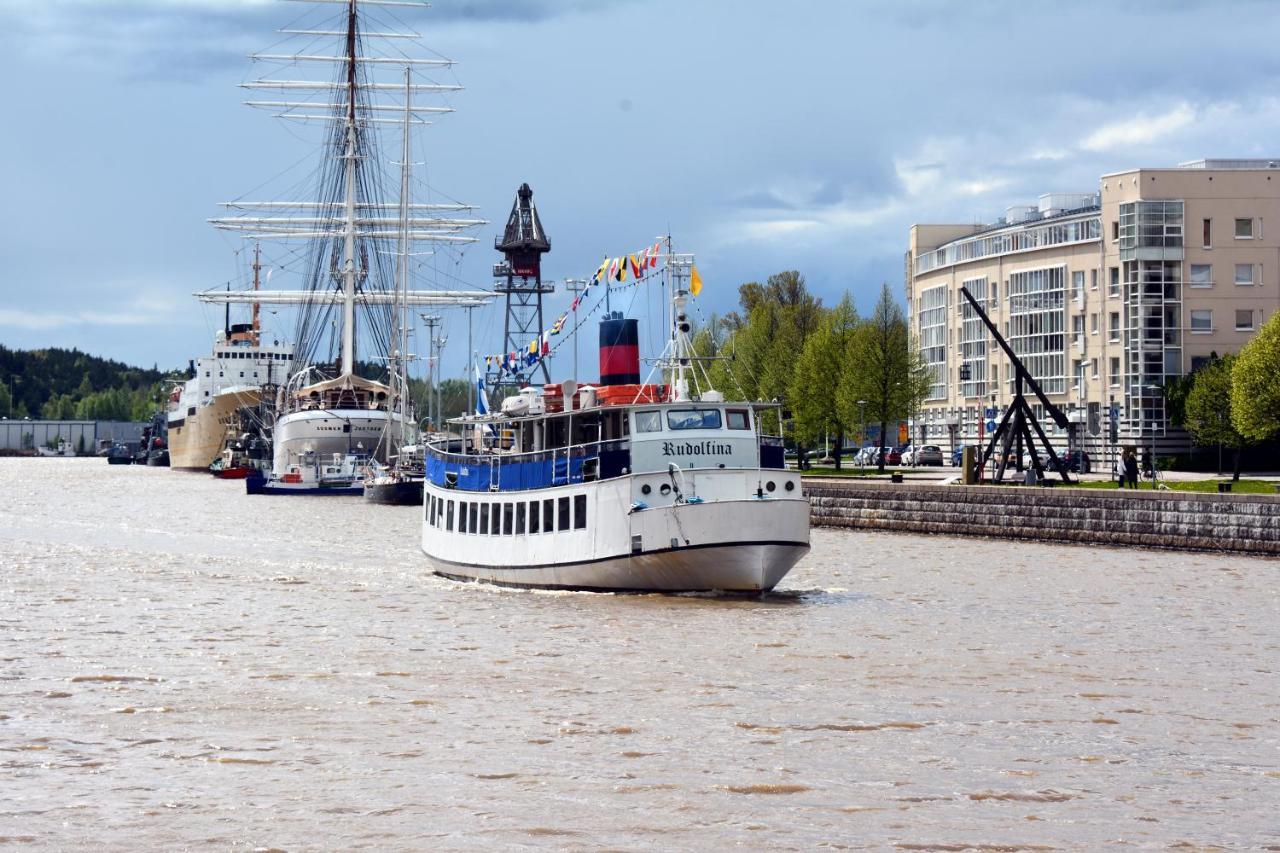 Riverside Lux With 2 Bedrooms, Car Park Garage And Sauna Turku Dış mekan fotoğraf